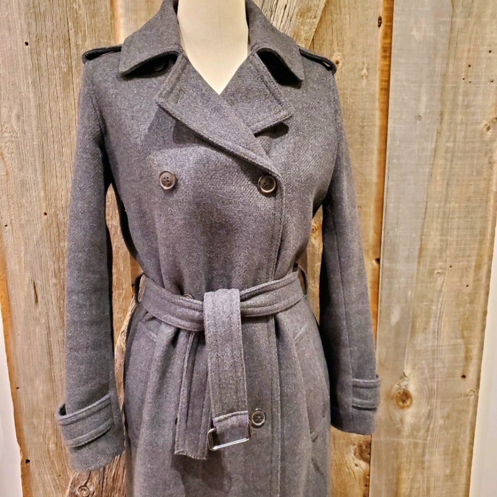 GAP Wool Blend Trench Coat - XS